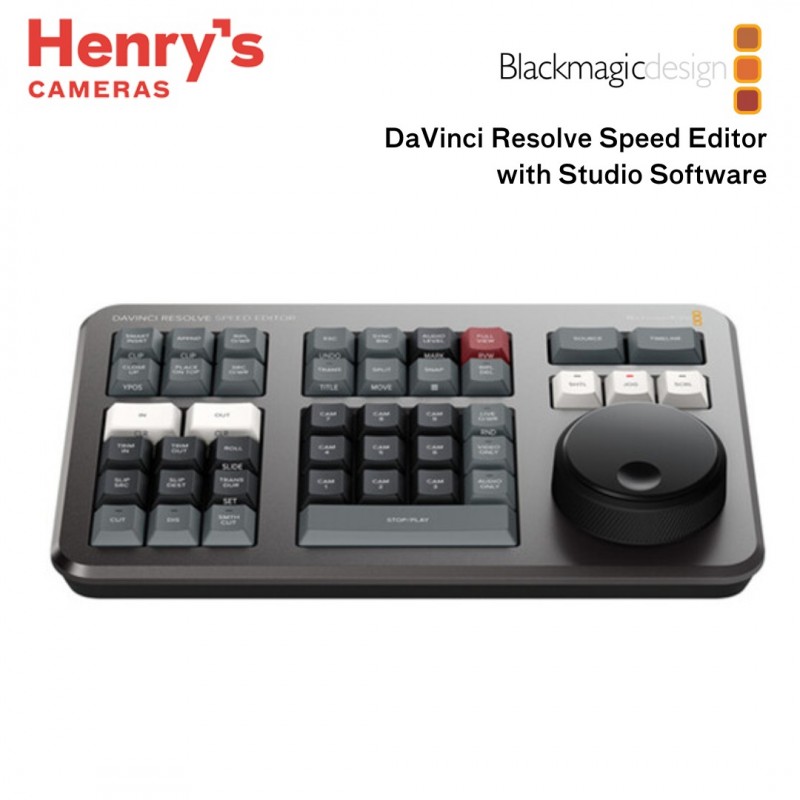 Blackmagic Design DaVinci Resolve Speed Editor with Studio Software